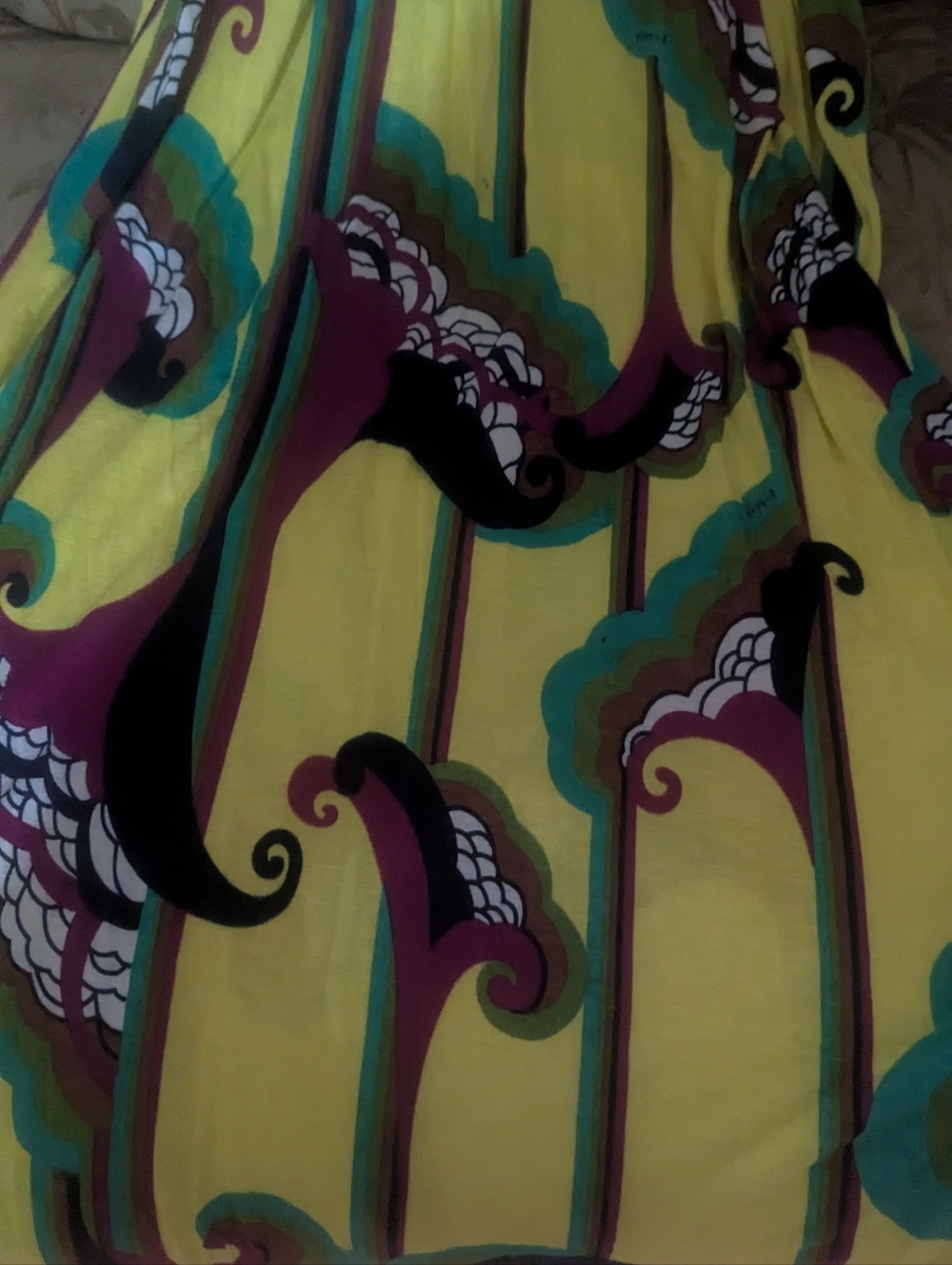 T BAGS Rare Maxi Dress-Small - Picture 4 of 6
